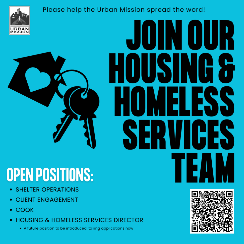 Employment Opportunities - Urban Mission Ministries, Inc.